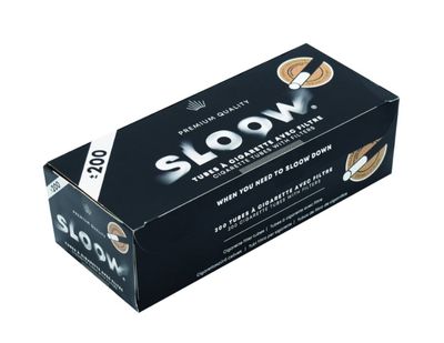 Sloow filterhulzen 200st - 100% papier