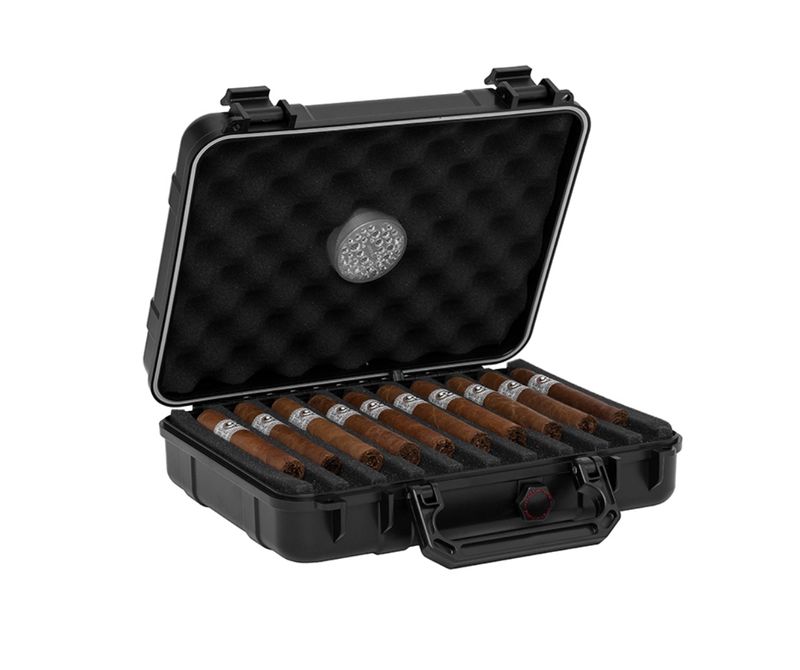 Xikar Travel Humidor black (20 Cigar)