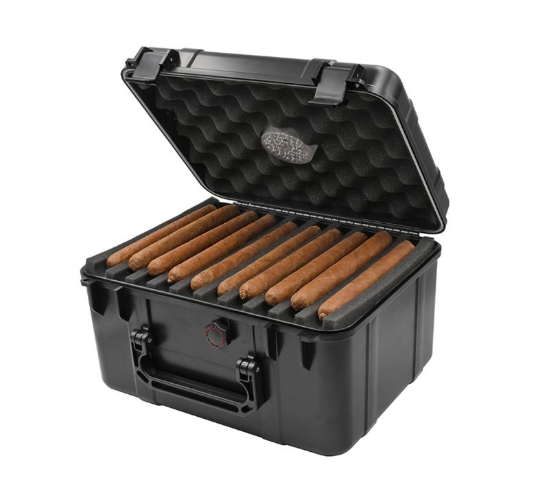 Xikar Travel Humidor black (60 Cigar)