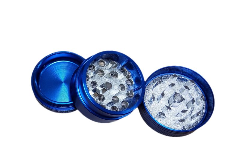 Aluminium Grinder 35mm ( rood,blauw,zwart of zilver)