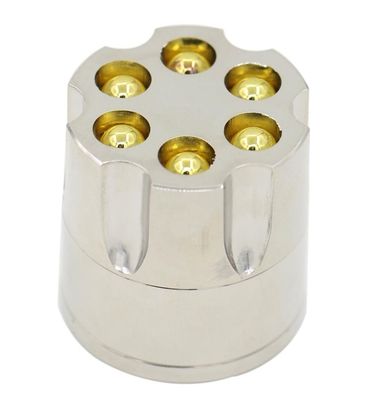 Grinder bullet silver 3-parts 50mm (dreamliner)