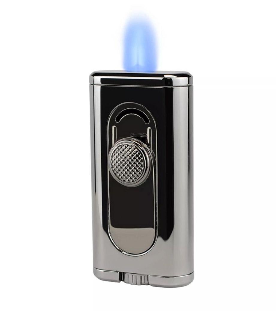 Xikar Aansteker - Verano Flat JetFlame - Silver