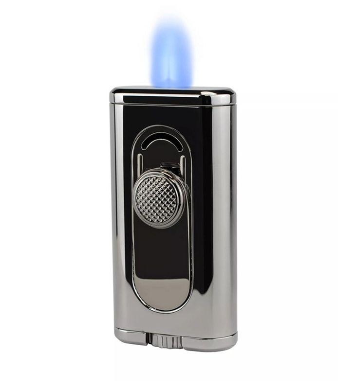 Xikar Aansteker - Verano Flat JetFlame - Silver