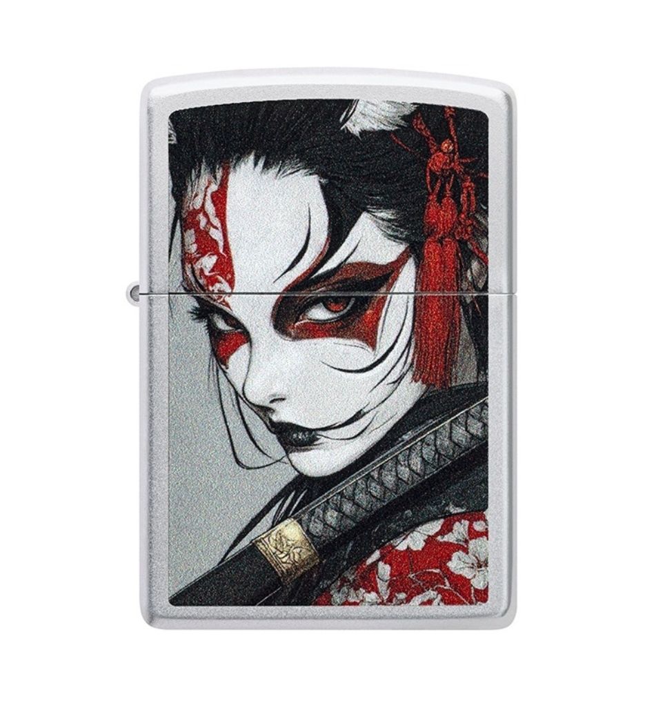 Zippo Samurai Woman Design