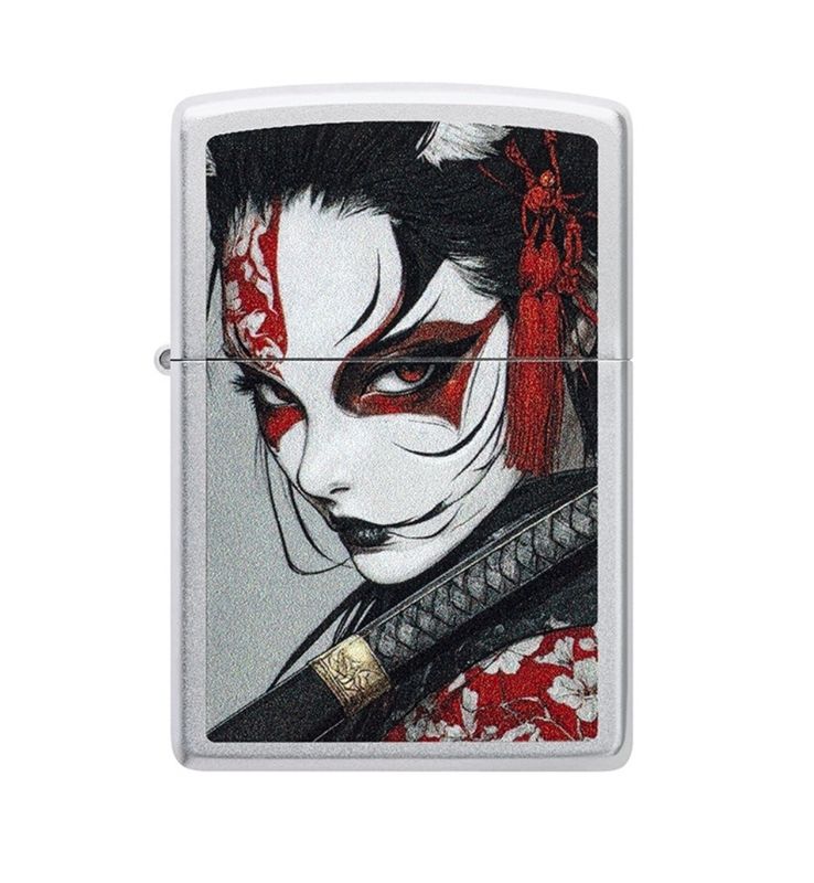 Zippo Samurai Woman Design
