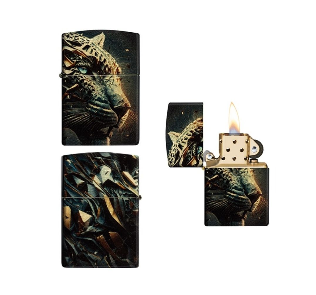 Zippo Futuristic Panther Design