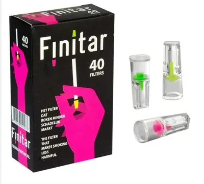 Finitar filters rood 40 stuks