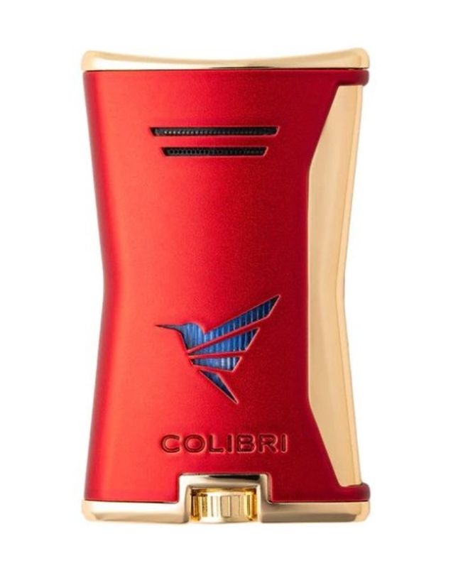 Colibri aansteker Single Jetflame Slim Red/Gold