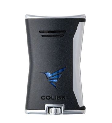 Colibri aansteker Single Jetflame Slim Black/Chrome