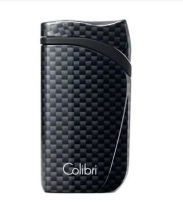 Colibri aansteker Single Flame Falcon Carbon Fiber Black