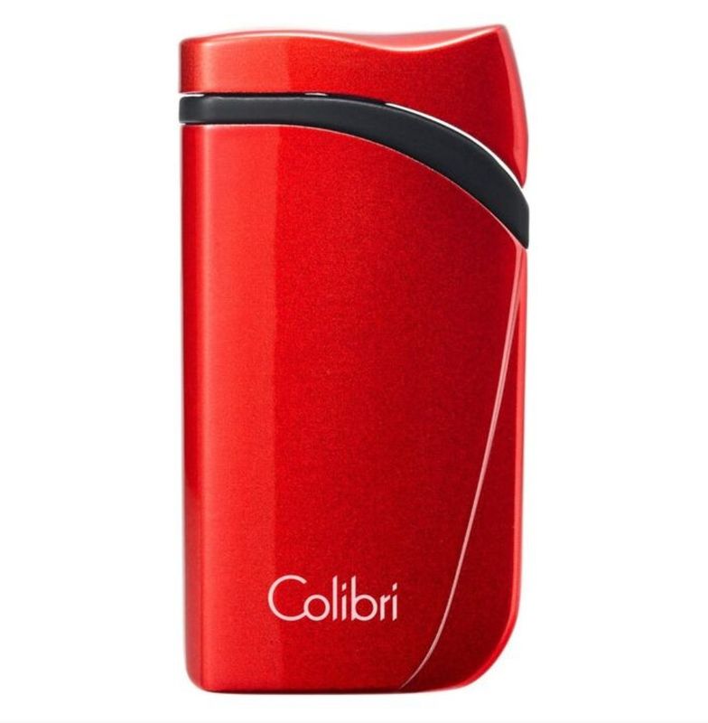 Colibri aansteker Single Flame Falcon Metallic Red