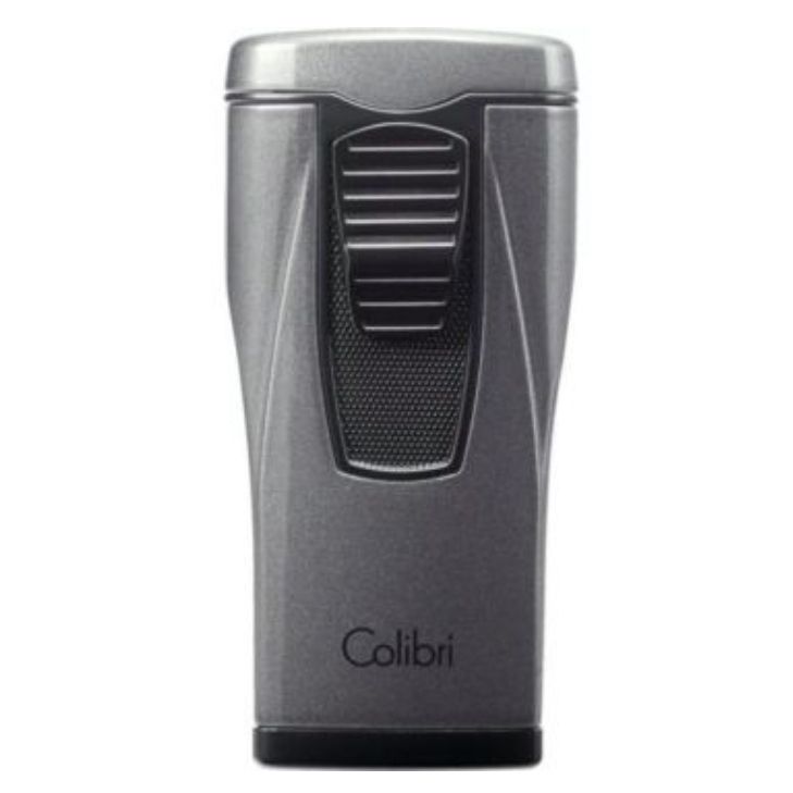 Colibri aansteker Triple Flame Monaco Metallic Silver