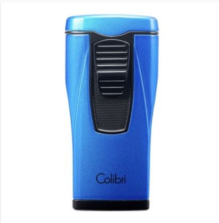 Colibri aansteker Triple Flame Monaco Metallic Blue