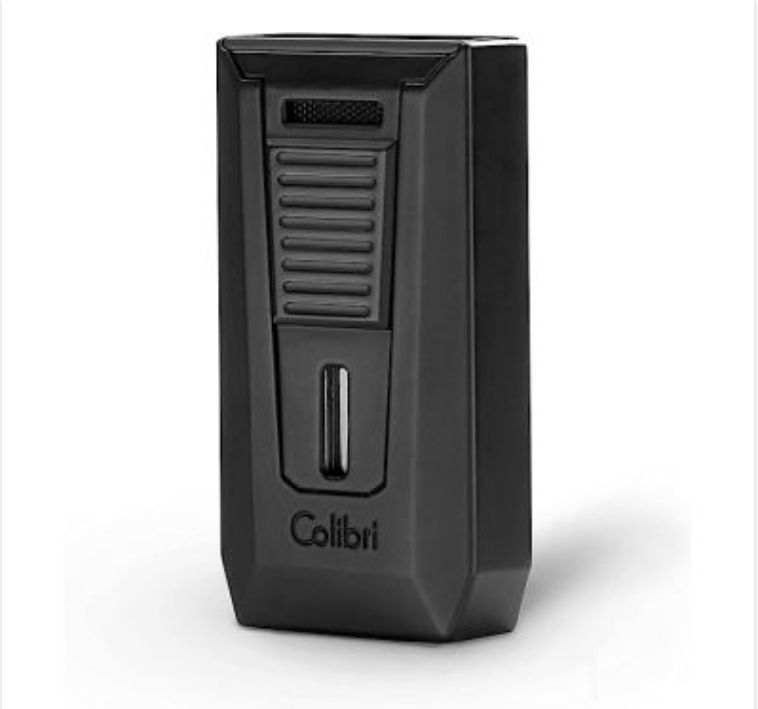 Colibri aansteker Double Flame Slide Black