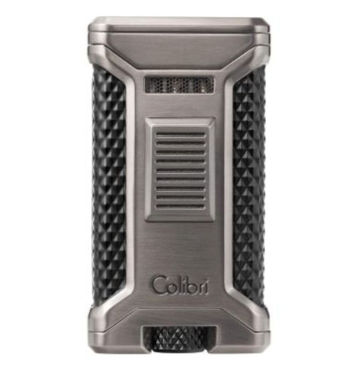 Colibri aansteker Triple Flame Ascari Gunmetal/Black