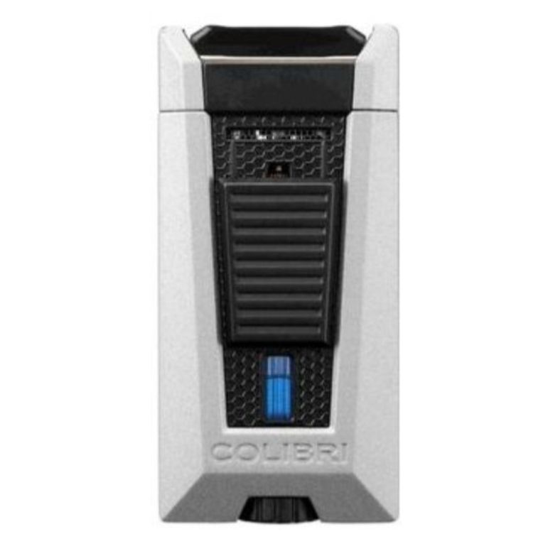Colibri aansteker Triple Flame Stealth Silver/Black