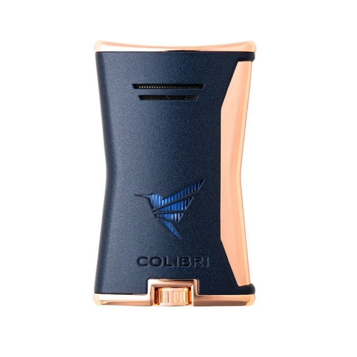 Colibri aansteker Single Jetflame Slim Navy/Gold