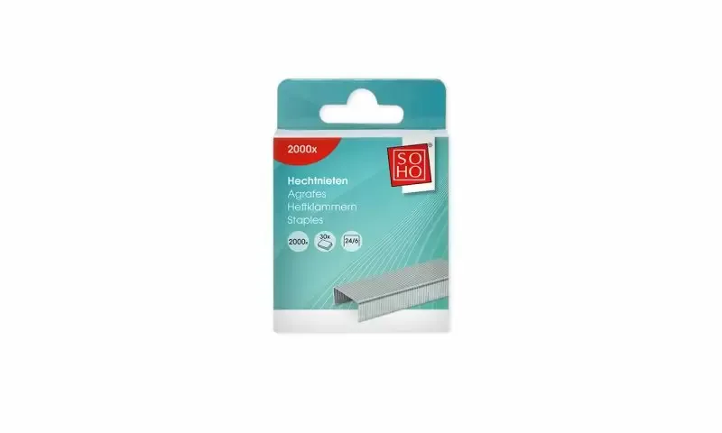 Hechtnieten 2000 stuks 24/6