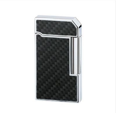 Caseti Vuursteen Aansteker Rome Chroom/carbon