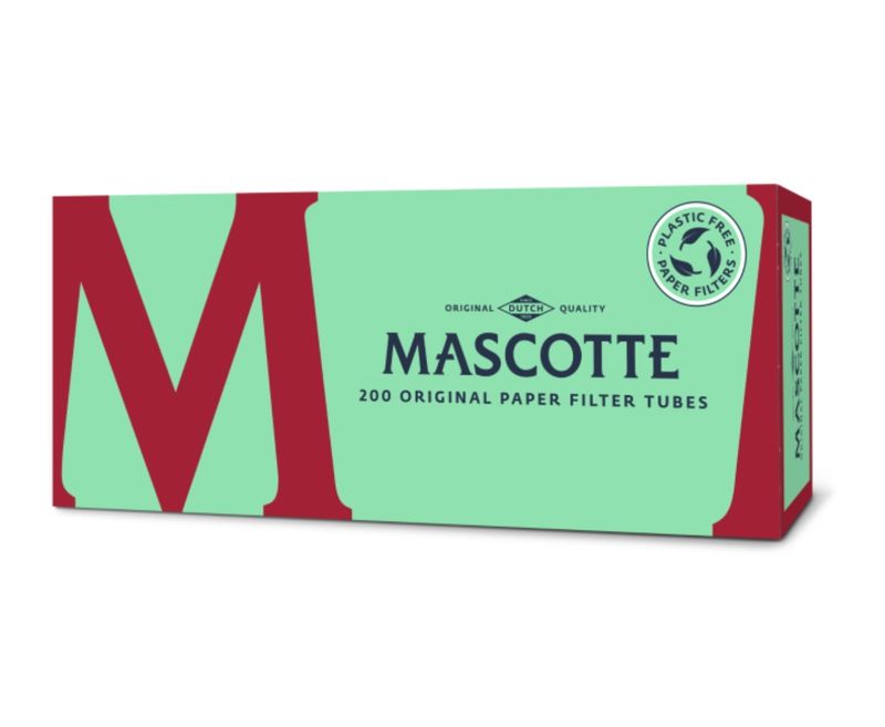 Mascotte hulzen original paper filter tubes (200 hulzen)