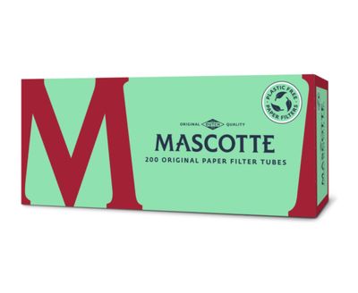 Mascotte hulzen original paper filter tubes (200 hulzen)