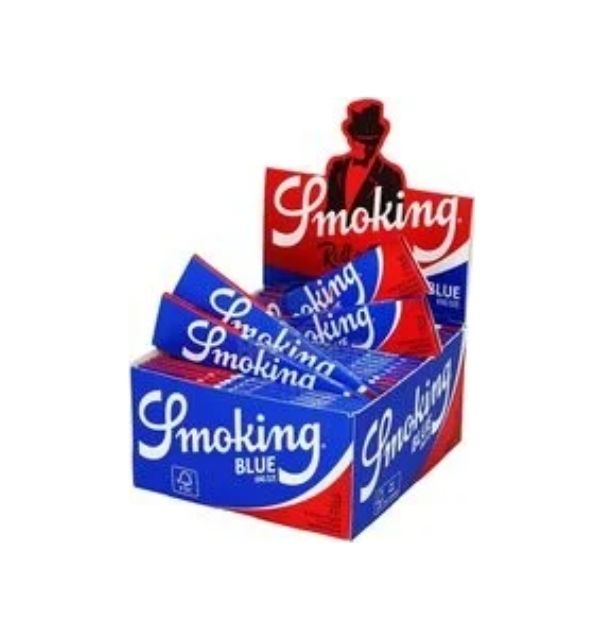 Smoking vloei Blue king size display (50 stuks)