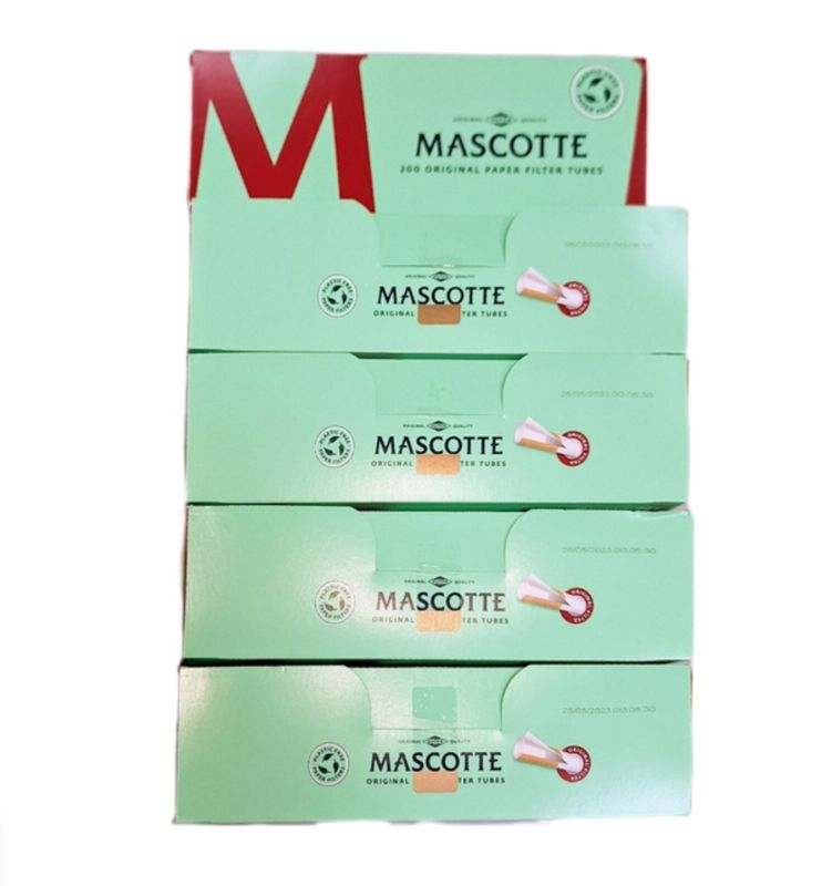 Mascotte hulzen original paper filter tubes (5x 200 hulzen)