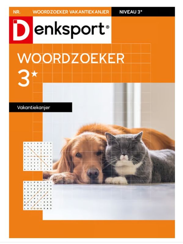 Woordzoeker 3* Vakantiekanjer