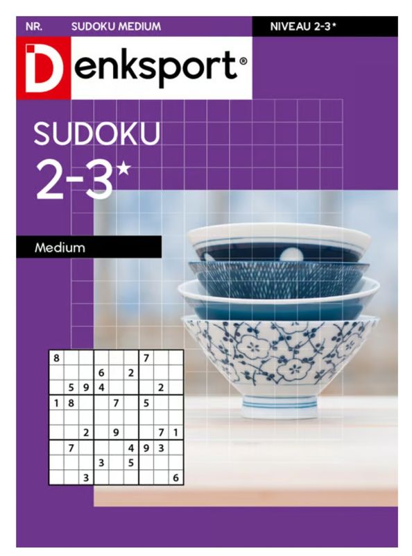 Sudoku 2-3* Medium