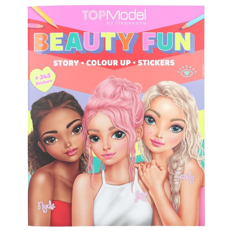 BEAUTY FUN kleurboek- TOPModel