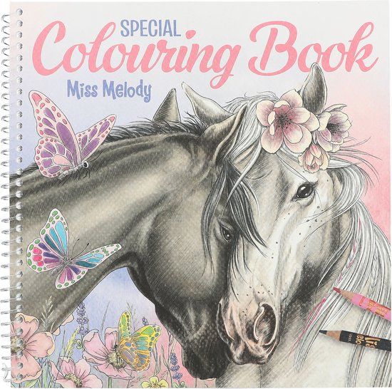 Special Colouring Book Horses - TOPModel