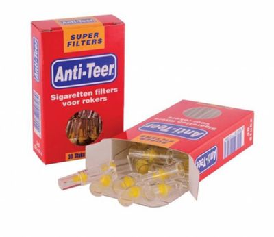 Anti-teer filter open verpakking