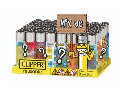 Clipper aansteker ?mix? (1stuk)