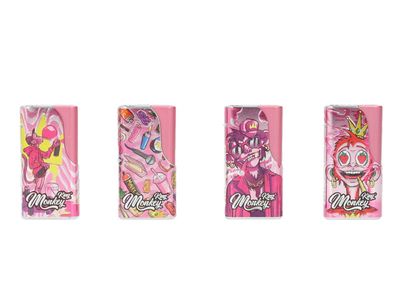 Aansteker Monkey King Jetflame Metal Pink