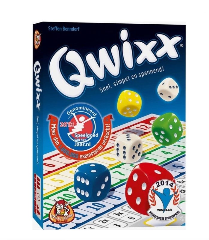 Qwixx dobbelspel  basisspel