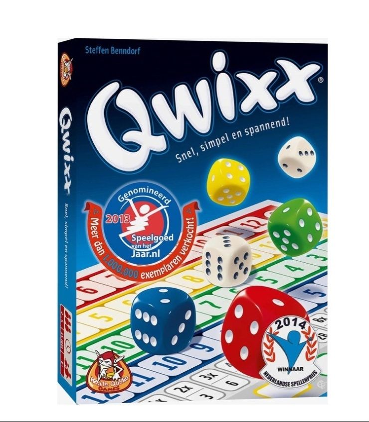 Qwixx dobbelspel  basisspel