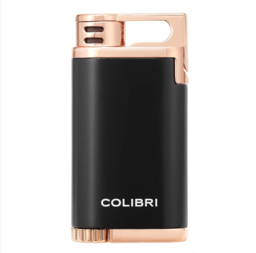 Colibri aansteker Single JetFlame Belmont Metallic Black/Rose g