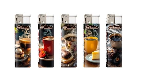 Wegwerpaansteker Koffie (5stuks)