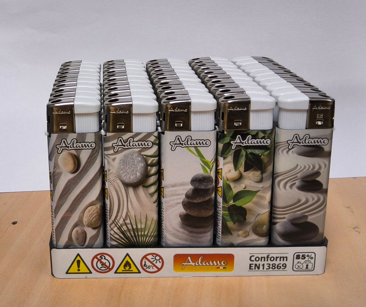 Aansteker wegwerp Stones (5stuks)