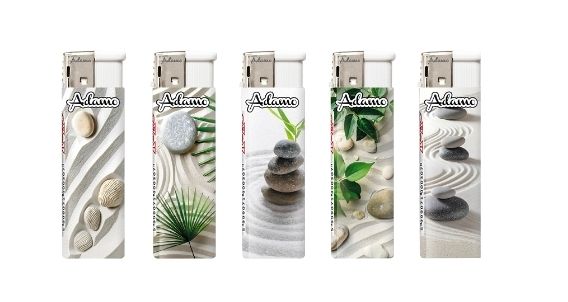 Wegwerpaansteker Stones (5stuks)