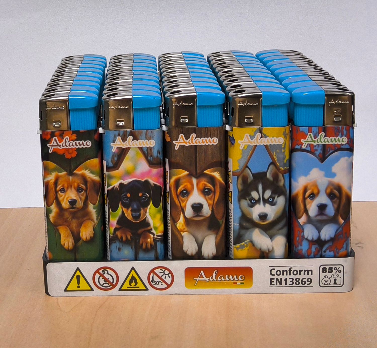 Aansteker wegwerp Puppy (5stuks)