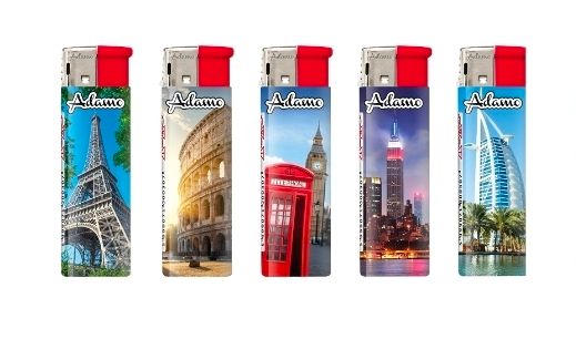 Wegwerpaansteker City (5stuks)