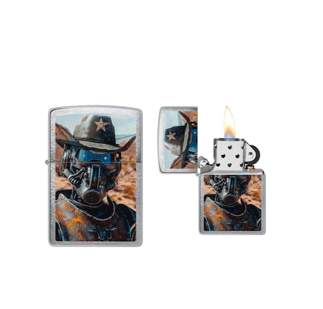 Zippo - Cowboy Robot Design