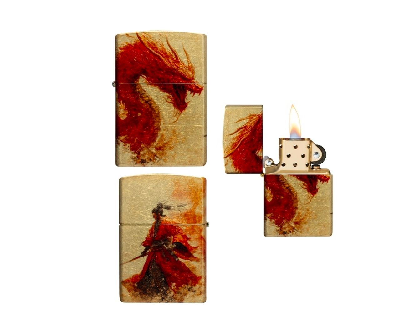 Zippo - Samurai Design