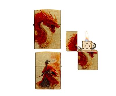 Zippo - Samurai Design