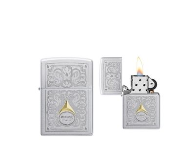 Zippo - Zippo Design Satin Chrome