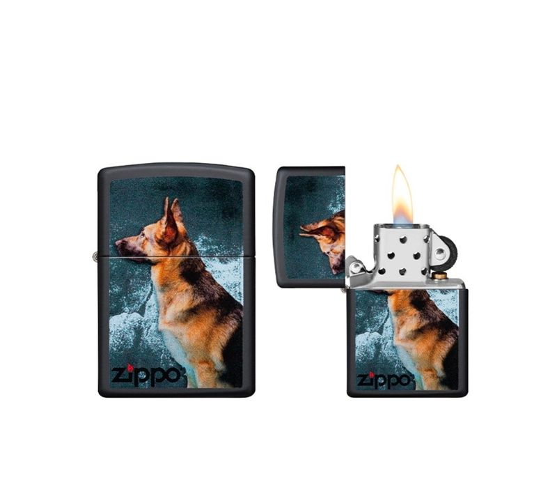 Zippo - German Shepard Design