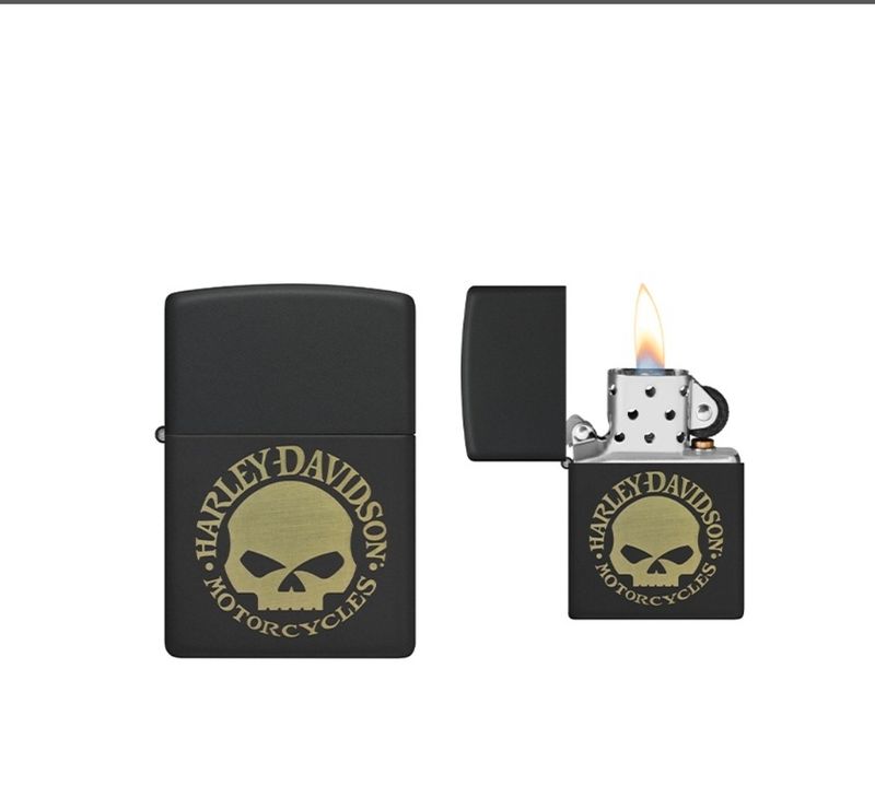 Zippo - Harley-Davidson Black Matte