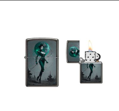 Zippo - Sci Fi Pinup Design