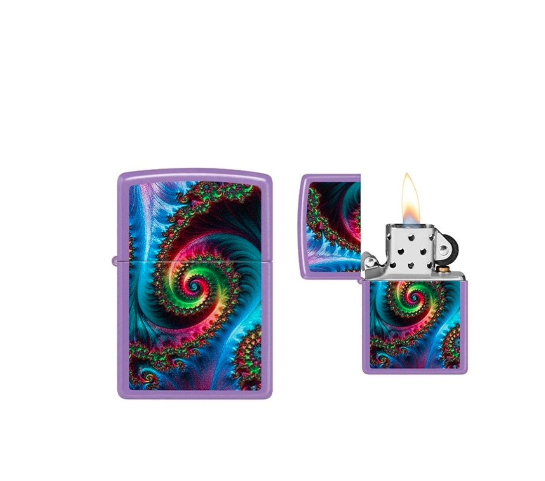 Zippo - Pattern Design Smoky Lavender